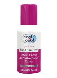 Cool & Cool Hand Sanitizer Max Fresh Anti Bacterial Spray, 120ml