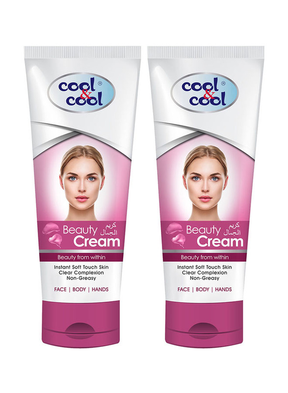Cool & Cool Beauty Cream, 100ml, 2 Pieces