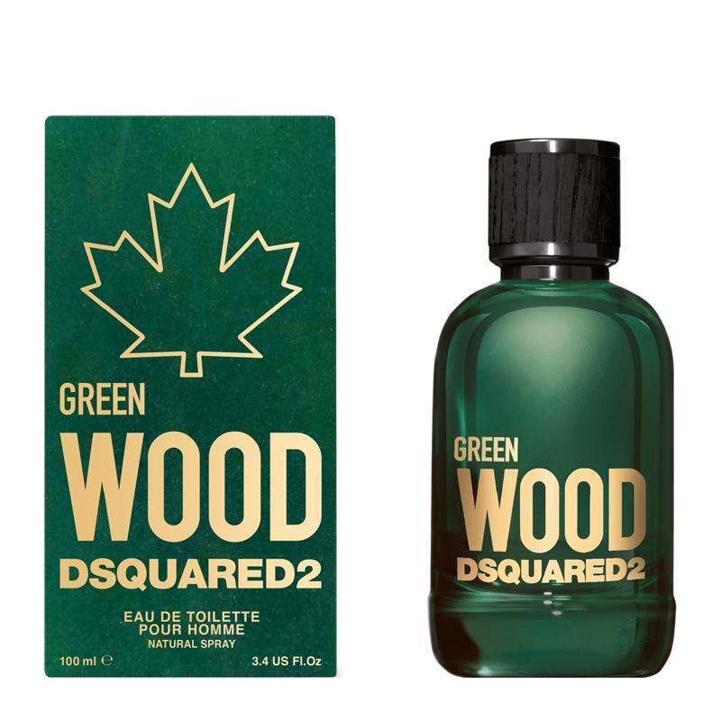 DSQUARED2 GREEN WOOD M EDT 100ML FOR MEN