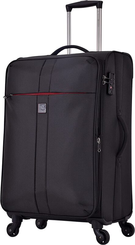 Bags r us 36 ltr polyester black cabin hotsell trolley bag