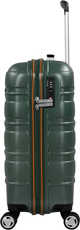 Eminent Makrolon Polycarbonate Lightweight Glamorous Hard Case Luggage with 4 Quiet Double Spinner Wheels and TSA Approved Lock KJ95 Mallard Green