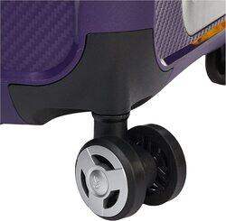 Eminent B0002 3-Piece Hard Case Polypropylene Luggage Set Unisex with 4 Double Inline Skate Wheels, 20/24/28-inch, Purple