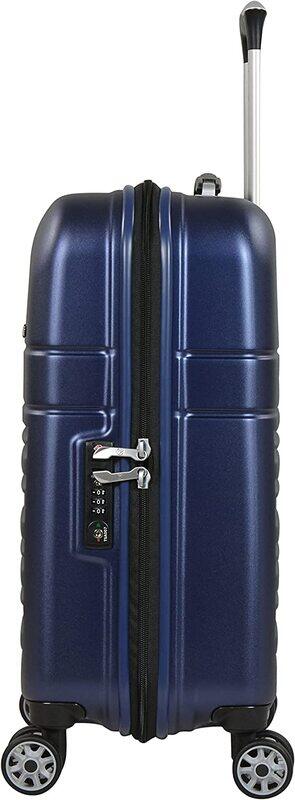 Eminent Hard Case Trolley Luggage Set of 3 Makrolon Polycarbonate Super Lightweight Anti Scratch Suitcases 4 Quiet Double Wheels TSA Lock KF91 Aqua Blue