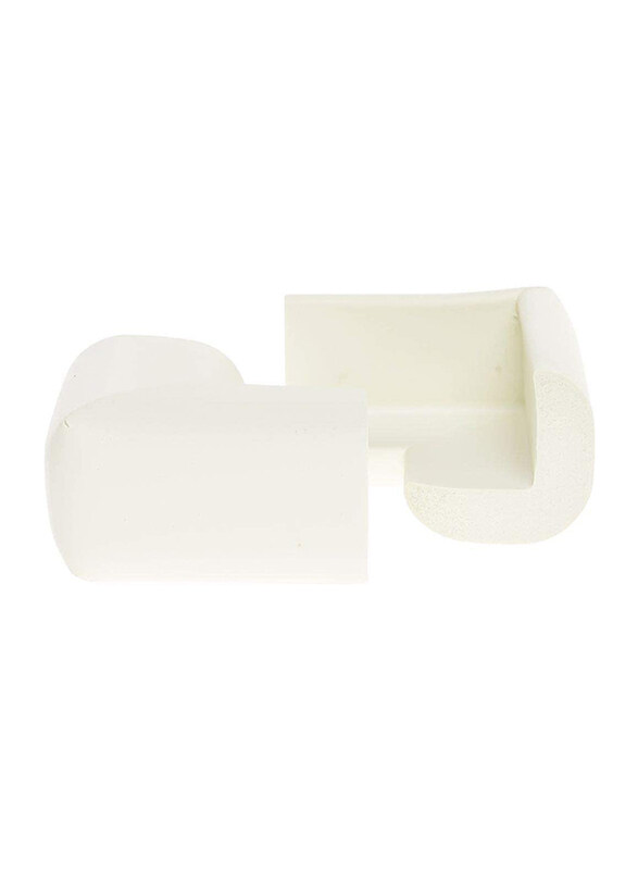 

Duma Safe L-Shaped Corner Guard, 5 x 2 cm, 2 Pieces, White