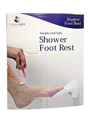 Duma Safe Shower Foot Rest, White
