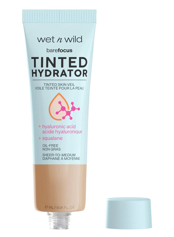 Wet N Wild Bare Focus Tinted Skin Perfector, 27ml, Medium Tan, Beige