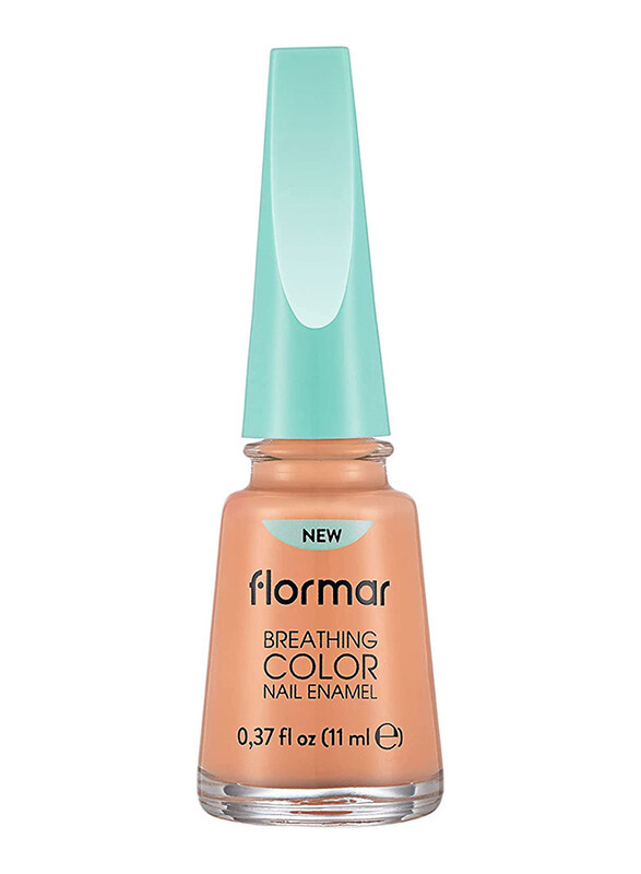 

Flormar Breathing Colour Nail Enamel, 005 Salmon Pink, Beige