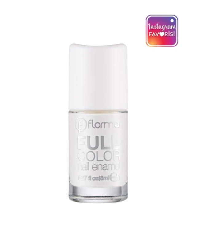 Flormar Nail Enamel - FC01 - White Classic