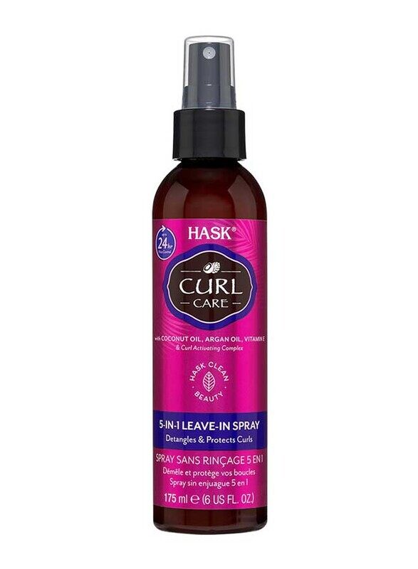

Hask 5-in-1 Leave-In Curl Care Hair Spray for Curly Hair, 175ml
