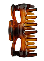 Xcluzive Classic Claw Clip, Brown