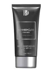 Kennedy & Co Daily Moisturiser Gel with SPF 20 for Men, 50ml