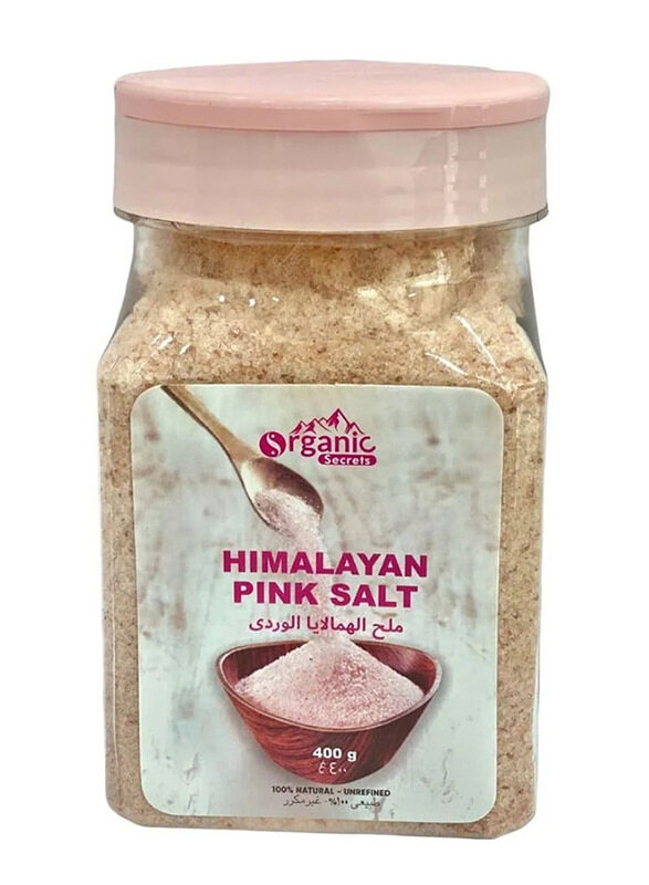

Organic Secrets Himalayan Pink Salt Jar, 400g