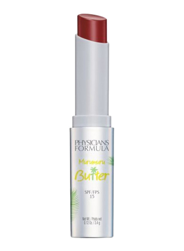 Physician's Formula Murmur SPF 15 Butter Lip Cream, 3.4gm, Nights in Rio, Red