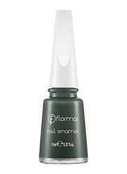 Flormar Nail Enamel, 11ml, 453 Khaki Green Bright, Green