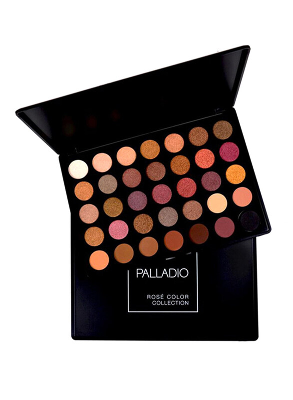 

Palladio Rose Color Eyeshadow Palette, Palladioette, Multicolor