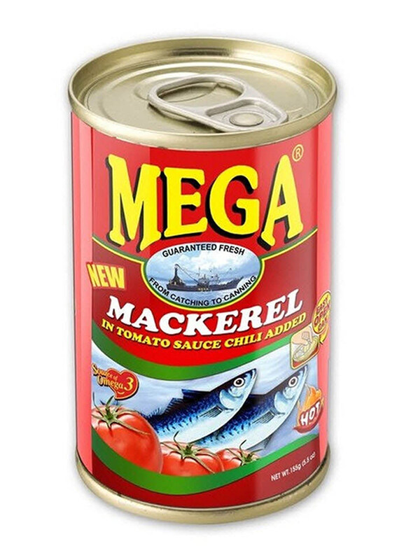 

Mega Mackerel in Tomato Sauce with Chili, 155g
