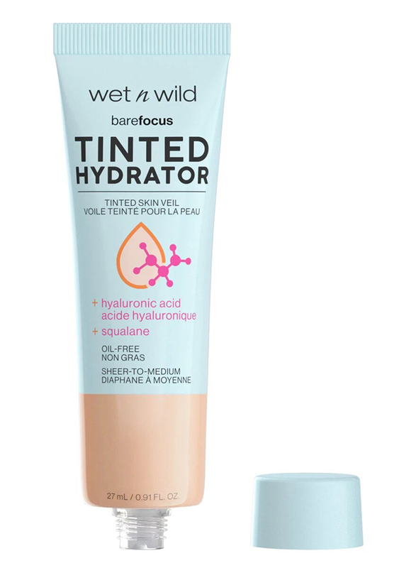 Wet N Wild Bare Focus Tinted Skin Perfector, 27ml, Light, Beige