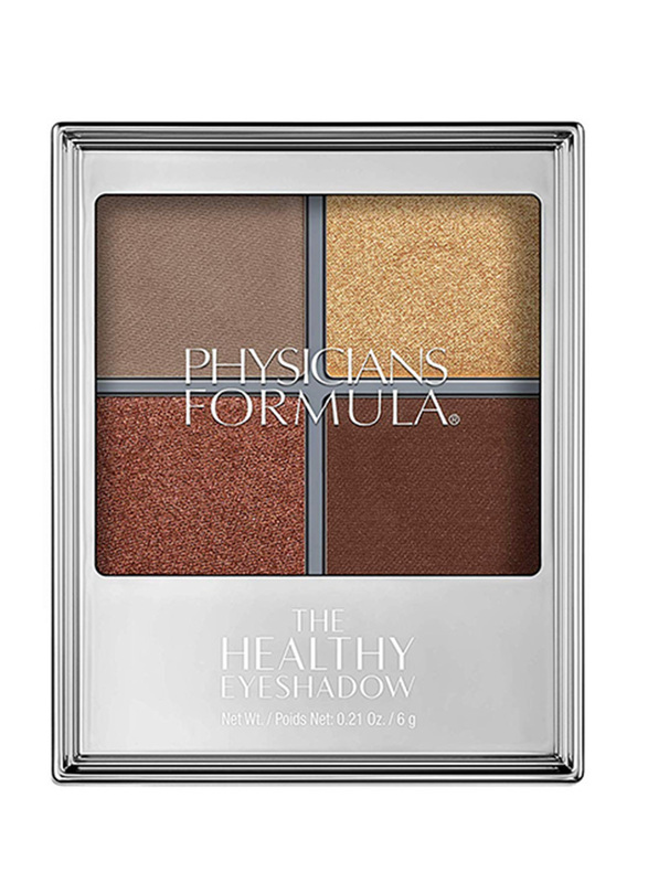 Physician's Formula The Healthy Eye Shadow Quad, 6gm, Smoky Bronze, Multicolour