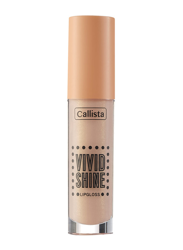 

Callista Vivid Shine Lipgloss, 106 Vanilla Goddess, Peach