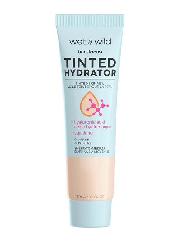 Wet N Wild Bare Focus Tinted Skin Perfector, 27ml, Light Medium, Beige