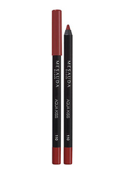 Mesauda Aqua Kiss Waterproof Lip Pencil, 1.14gm, 110 Roux, Red