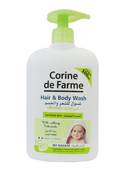 Corine De Farme 500ml Baby Hair and Body Wash Cleanser with Sulfate Free for kids