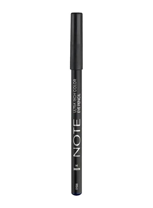 

Note Ultra Rich Colour Eye Pencil, 04 Marine, Black