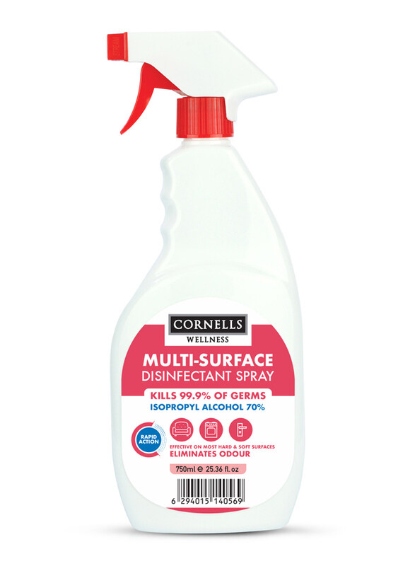 

Cornell's Wellness Multi-Surface Disinfectant Spray, 750ml