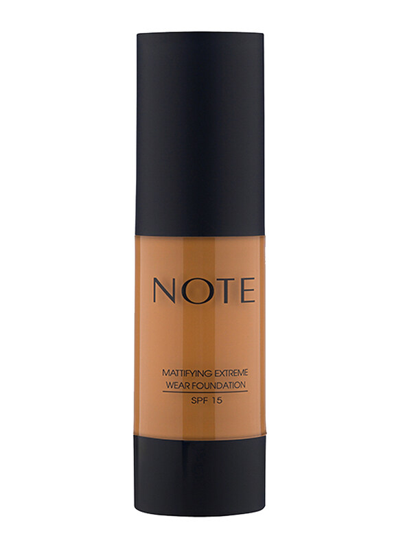 

Note Mattifying Extreme Wear 113 Foundation, Honey Bronze, Brown