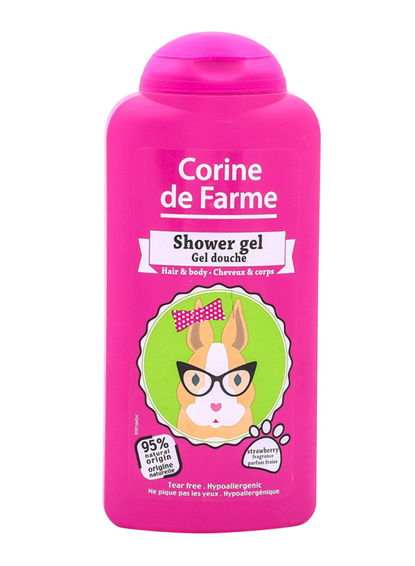 Corine De Farme 250ml Shower Gel Hair and Body for Baby Girls