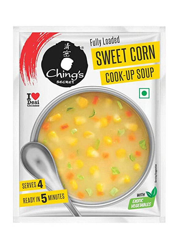 

Chings Sweet Corn Cookup Soup, 55g