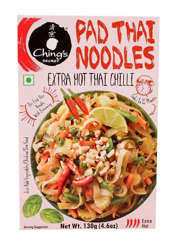 

Chings Pad Thai Noodles Extra Hot Thai Chilli, 130g