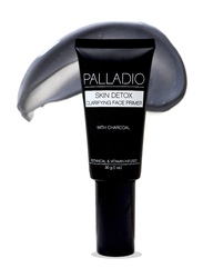 Palladio Skin Detox Clarifying Face Primer, 30gm, Black