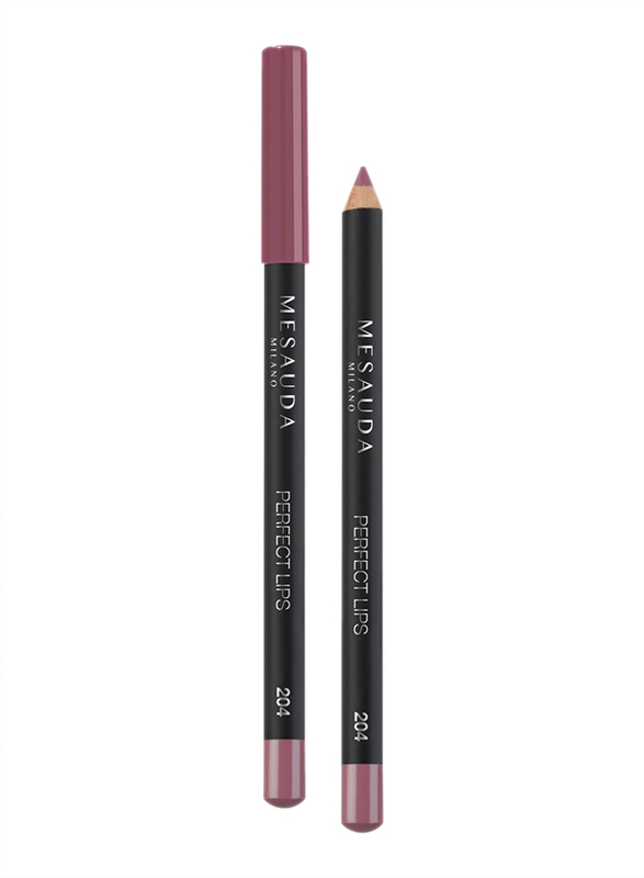 Mesauda Perfect Lips Lip Pencil, 1.1gm, 203 Leather, Brown