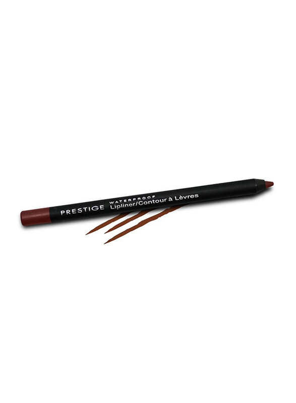 

Prestige Waterproof Lipliner, 10 Natural, Brown