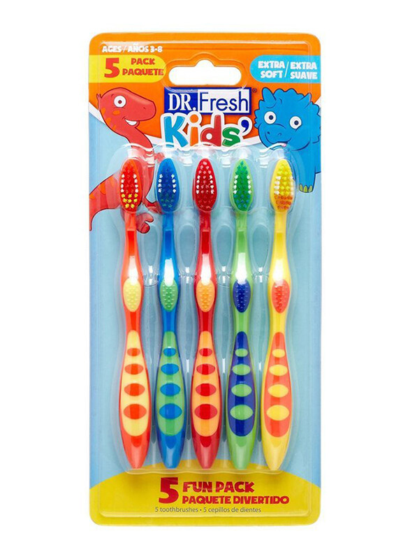 

Dr. Fresh 5-Pieces Kids Mix Blister Toothbrush