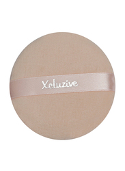 Xcluzive Pure Cotton Powder Puff 7 Cm, Beige