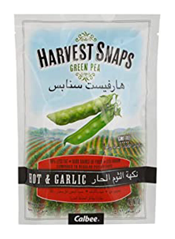 

Harvest Snaps Green Pea Hot & Garlic, 93g