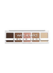 Wet N Wild Color Icon 5-Pan Shadow Palette, 27.2gm, Walking On Eggshells, Multicolour