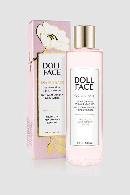 

Doll Face Invigorate Triple-Action Facial Cleanser, 240 ml
