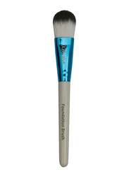 Xcluzive Correct & Cover Foundation Face Brush, Blue/White