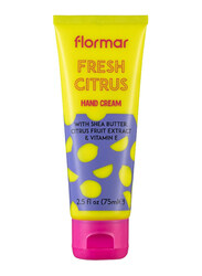 Flormar Bath & Body Collection Hand Cream, 04 Fresh Citrus, 75ml