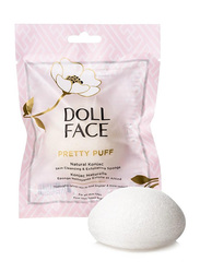 Doll Face Pretty Puff Konjac Sponge, Natural