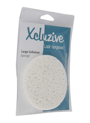 Xcluzive Large Cellulose Sponge 10Cm X 1Cm, White