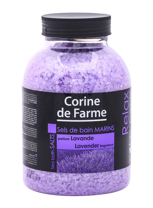 Corine De Farme 1.3Kg Bath Sea Salt with Lavender for kids