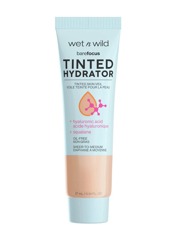 Wet N Wild Bare Focus Tinted Skin Perfector, 27ml, Light, Beige