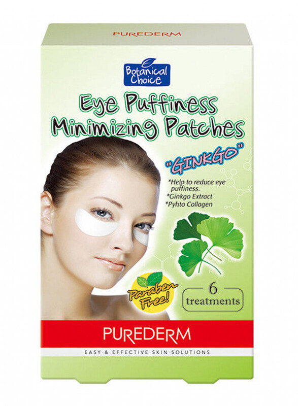 

Purederm Botanical Choice Eye Puffiness Minimizing Patch, 6 Pieces