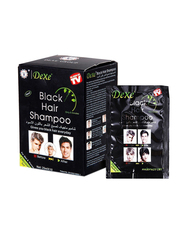 Dexe Black Hair Unisex Shampoo, 10 Sachets