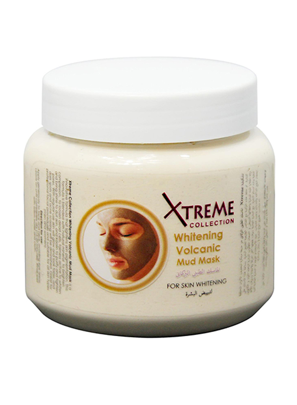 Xtreme Collection Whitening Volcanic Mud Face Mask, 500ml