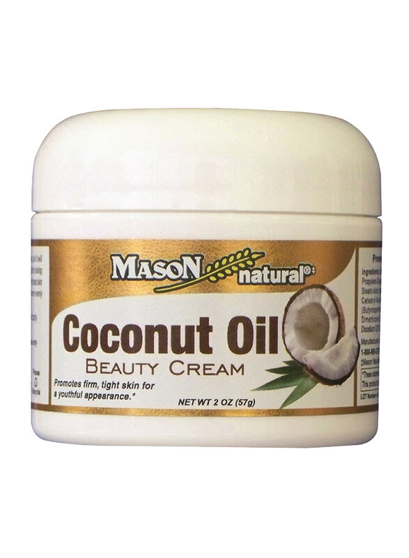 

Mason Natural Coconut Oil Beauty Cream, 57gm